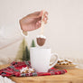 Belgian Milk Chocolate Hot Chocolate Spoon