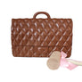 Smash Purse with Milk Chocolate Toffee Crunch, Dark Chocolate Toffee Crunch and White Chocolate Toffee Crunch