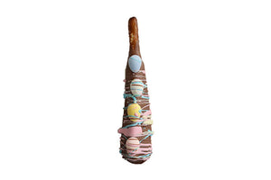 Easter Chocolate Caramel Pretzel Rod