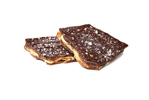 Dark Chocolate Peppermint Toffee Biscuit 