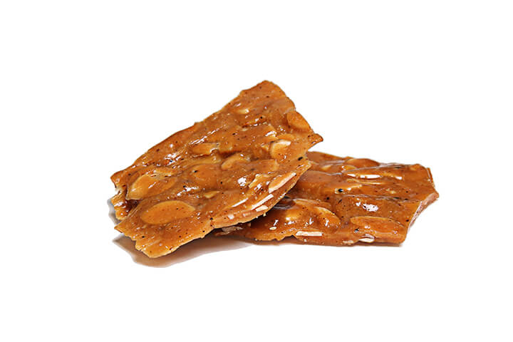 Spicy Beer Brittle with Almonds