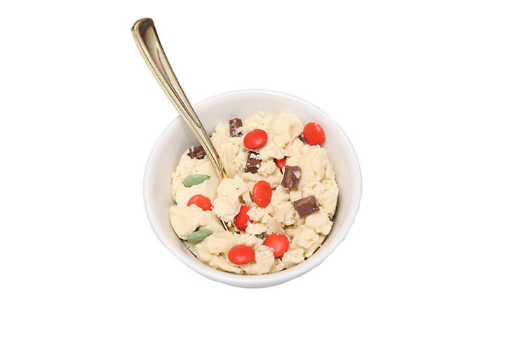 Holiday Shortbread Cookie Dough