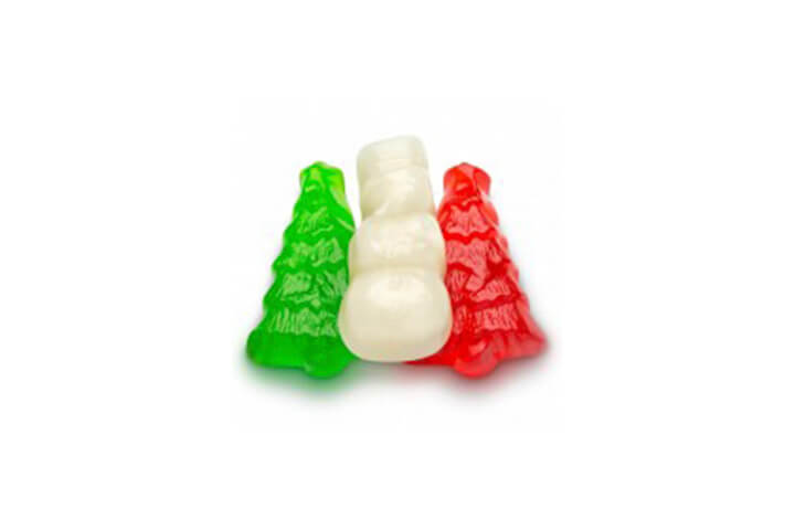 Gummy Trees & Snowmen