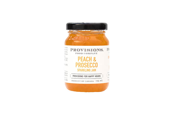 Peach & Prosecco Sparkling Jam