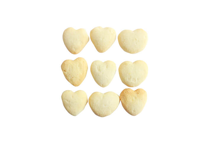 Heart Shortbread Cookies