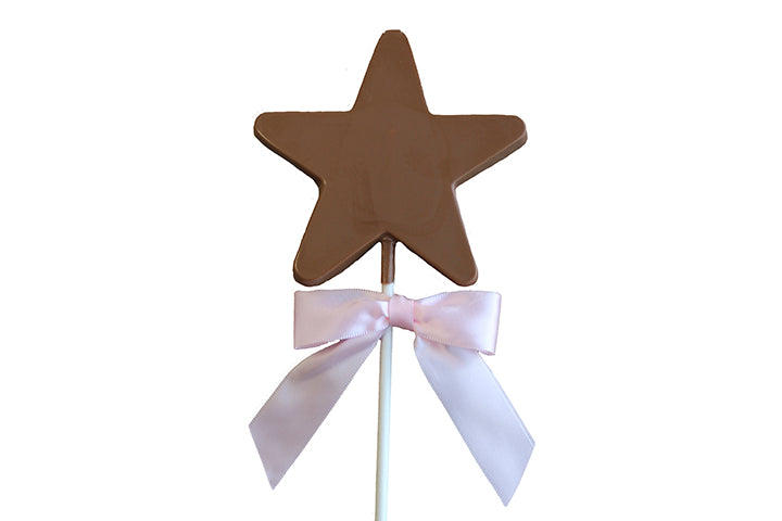 Chocolate Star Lolly
